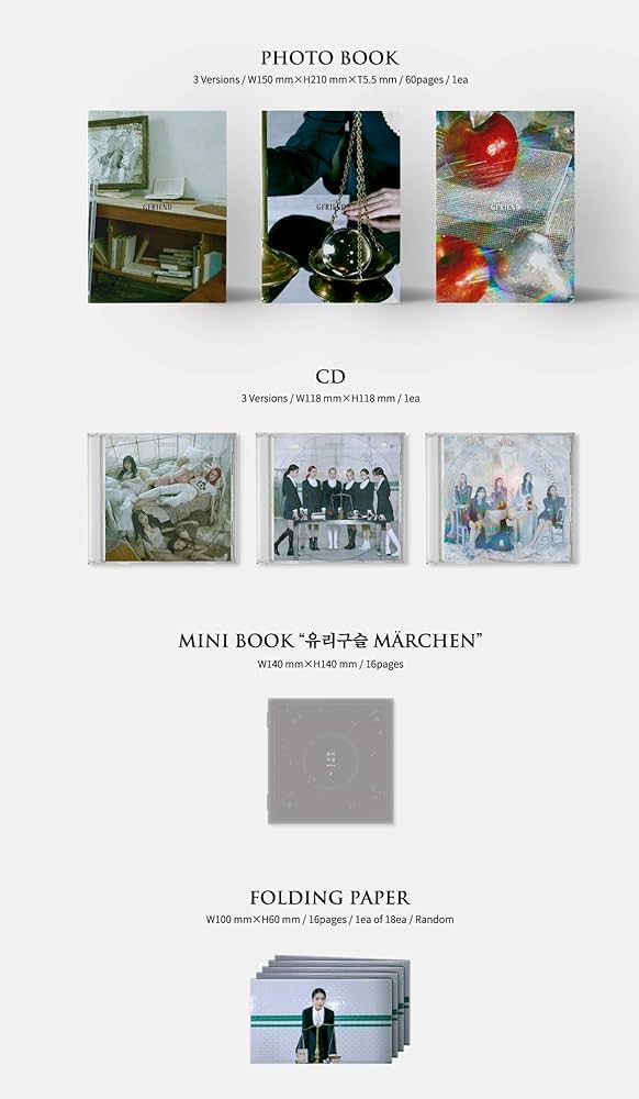GFRIEND 回:Song of the Sirens 3種 トレカ付き GFRIEND 回:Song of the Sirens 3種 トレカ付き GFRIEND Album